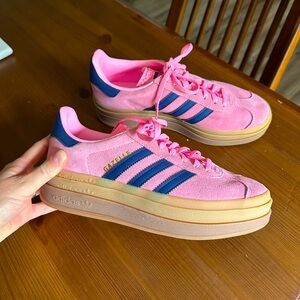 Adidas Gazelle Bold Women’s sneaker pink glow gum